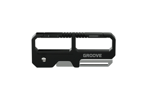 Groove® Carabiner Knife - Black